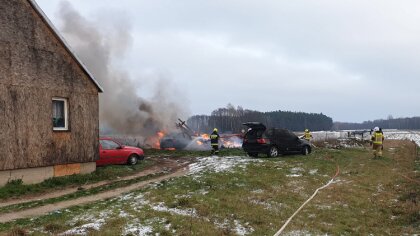 Ostrów Mazowiecka - Ochotnicza Straż Pożarna w Andrzejewie zadysponowana została