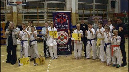 Ostrów Mazowiecka - Przedstawiciele Ostrowskiego Klubu Karate Kyokushinkai mają 