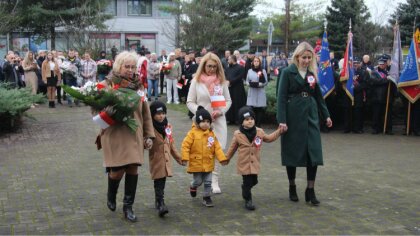 Ostrów Mazowiecka - W związku z Narodowym Świętem Niepodległości gmina Małkinia 