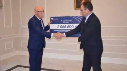 Ostrów Mazowiecka - Powiat Ostrowski otrzymał ponad 2 mln złotych na rozbudowę i