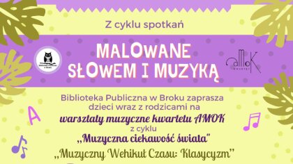 Ostrów Mazowiecka - Biblioteka Publiczna w Broku zaprasza wszystkie dzieci do wz