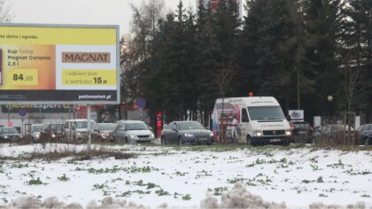 Ostrów Mazowiecka - Ulica Lubiejewska została chwilowo zablokowana. Spowodowane 