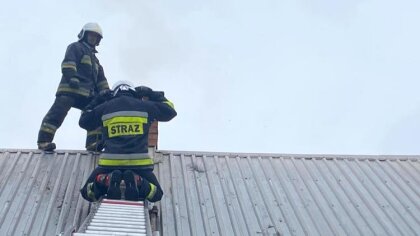 Ostrów Mazowiecka - Ochotnicza Straż Pożarna w Broku zadysponowana została do po