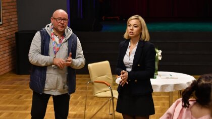 Ostrów Mazowiecka - W Bibliotece Publicznej w Broku uczniowie mieli okazję spotk