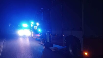 Ostrów Mazowiecka - Ochotnicza Straż Pożarna w Prostyni została zadysponowana do