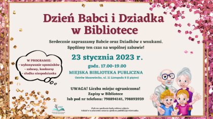Ostrów Mazowiecka - Miejska Biblioteka Publiczna im. Marii Dąbrowskiej w Ostrowi
