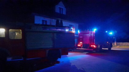 Ostrów Mazowiecka - Strażacy z Ochotniczej Straży Pożarnej interweniowali w miej