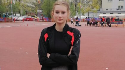 Ostrów Mazowiecka - Aleksandra Dobkowska to wielka nadzieja ostrołęckiej lekkiej