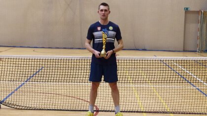 Ostrów Mazowiecka - Kamil Woźniak to niezwykle wszechstronny tenisista. Reprezen