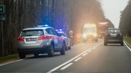 Ostrów Mazowiecka - W Broku doszło do groźnie wyglądającego zdarzenia drogowego.
