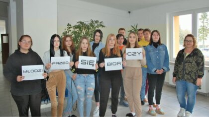 Ostrów Mazowiecka - Uczniowie z Zespołu Szkół Centrum Kształcenia Rolniczego w S