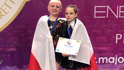 Ostrów Mazowiecka - Oliwia Czaplicka oraz Zuzanna Kulesza mają po 11 lat i świet