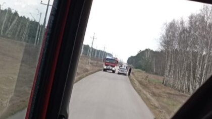 Ostrów Mazowiecka - Zgłoszono zdarzenie drogowe z udziałem jednośladu, które mia