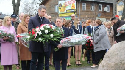 Ostrów Mazowiecka - Muzeum Dom Rodziny Pileckich zorganizowało dwie uroczystości