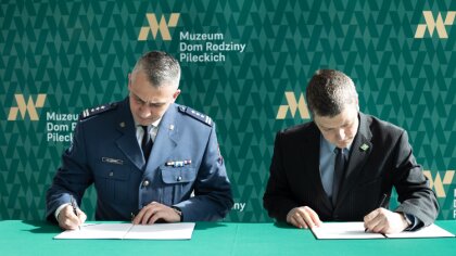 Ostrów Mazowiecka - Muzeum Dom Rodziny Pileckich zawarło porozumienie ze Służbą 
