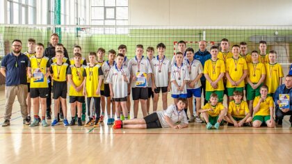 Ostrów Mazowiecka - W ramach Powiatowych Igrzysk Młodzieży Szkolnej w hali MOSIR