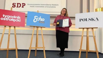 Ostrów Mazowiecka - Sylwia Chaberska, nauczycielka w ostrowskim 
