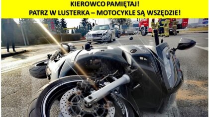Ostrów Mazowiecka - Sezon motocyklowy już oficjalnie otwarty! Wraz z poprawą pog