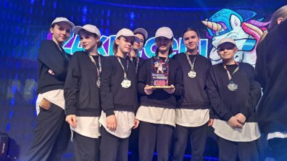 Ostrów Mazowiecka - Grupa HIP HOP z Gminnego Ośrodka Kultury i Sportu w Małkini