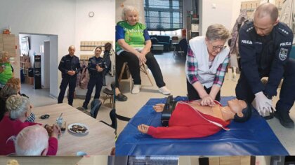 Ostrów Mazowiecka - Ostrowscy policjanci angażują się w społeczność lokalną na r