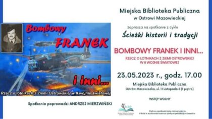 Ostrów Mazowiecka - W Miejskiej Bibliotece Publicznej odbędzie się kolejne spotk