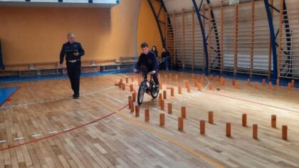 Ostrów Mazowiecka - Policjanci z Komendy Powiatowej Policji w Ostrowi Mazowiecki