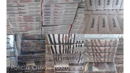 Ostrów Mazowiecka - Dzięki współpracy funkcjonariuszy Podlaskiego Oddziału Straż