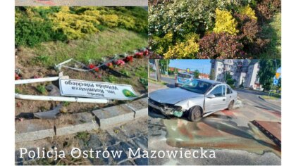 Ostrów Mazowiecka - Na rondzie im. rtm. W. Pileckiego w Ostrowi Mazowieckiej dos