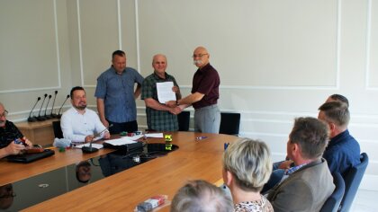 Ostrów Mazowiecka - W Starostwie Powiatowym w Ostrowi Mazowieckiej odbyło się ur