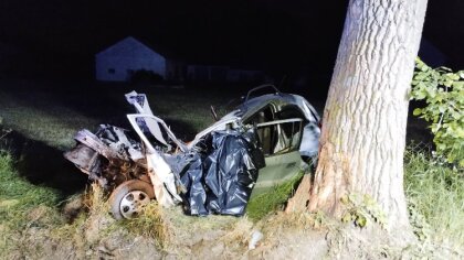Ostrów Mazowiecka - W miejscowości Zaręby-Bolędy na drodze krajowej nr 63 doszło