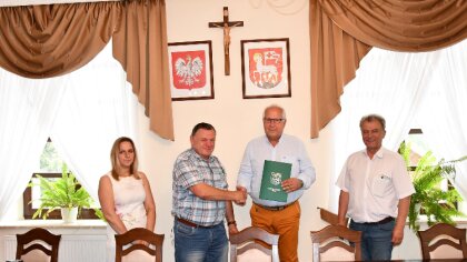 Ostrów Mazowiecka - W dniu 24 lipca br. Pan Marek Młyński, Burmistrz Gminy Brok,