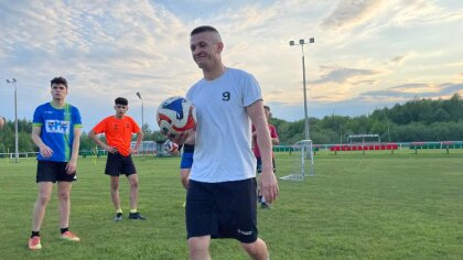 Ostrów Mazowiecka - Piłkarze MKS powoli kończą urlopy.
[foto]34884[/foto]
Podo