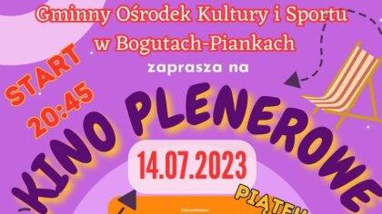 Ostrów Mazowiecka - Gminny Ośrodek Kultury i Sportu w Bogutach Piankach zaprasza