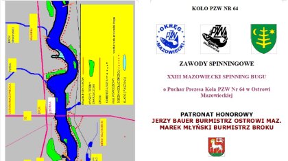 Ostrów Mazowiecka - Koło PZW nr 64 w Ostrowi Mazowieckiej zaprasza na XXIII Mazo