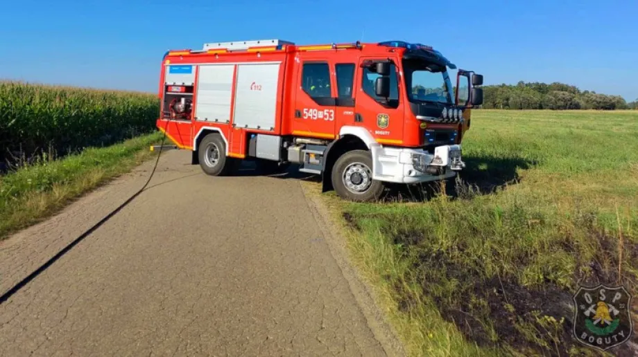 Fot. Ochotnicza Straż Pożarna w Bogutach-Piankach/Facebook