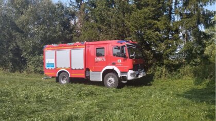 Ostrów Mazowiecka - W czwartek, 24 sierpnia 2023 roku o godzinie 13.37, służby r