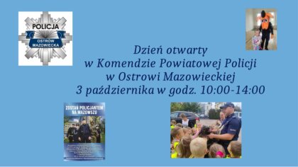 Ostrów Mazowiecka - Funkcjonariusze Komendy Powiatowej Policji w Ostrowi Mazowie