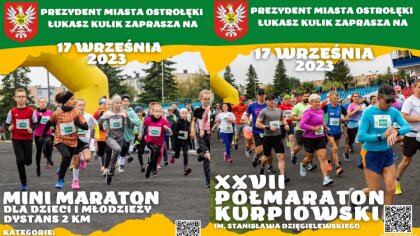 Ostrów Mazowiecka - XXVII Półmaraton Kurpiowski im. Stanisława Dzięgielewskiego 