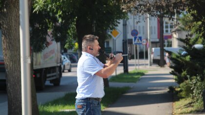 Ostrów Mazowiecka - W czwartek 7 września pod budynkiem Sądu Rejonowego w Ostrow