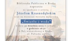 Ostrów Mazowiecka - Biblioteka Publiczna w Broku zaprasza na spotkanie