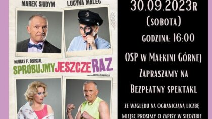 Ostrów Mazowiecka - Biblioteka Publiczna Gminy Małkinia Górna zaprasza na spekta