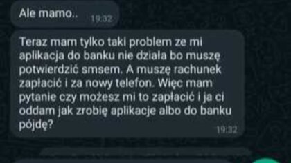 Ostrów Mazowiecka - Mieszkanka Radomia otrzymała SMS-a od swojej potencjalnej có