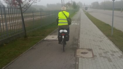 Ostrów Mazowiecka - Pochmurne, deszczowe i mgliste noce i dni to obecnie widok z