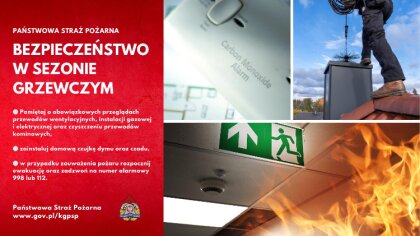 Ostrów Mazowiecka - Wraz z nadejściem sezonu grzewczego zwiększa się liczba zdar