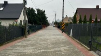 Ostrów Mazowiecka - Prace remontowe na ulicy Spokojnej w Ostrowi Mazowieckiej do