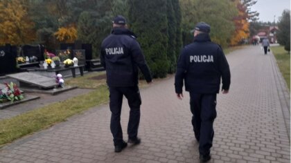 Ostrów Mazowiecka - W związku ze Świętem Wszystkich Świętych i Zaduszkami, ostro