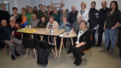 Ostrów Mazowiecka - Funkcjonariusze Komendy Powiatowej Policji w Ostrowi Mazowie