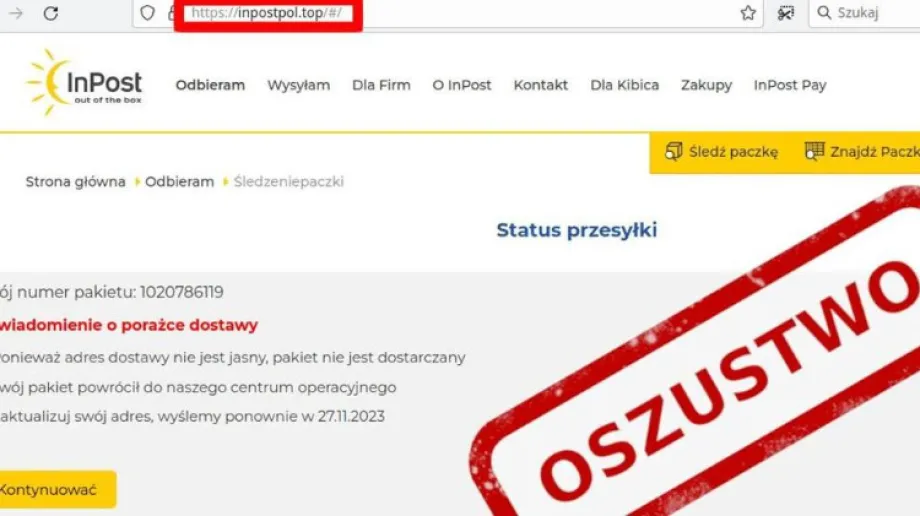 W ostatnim czasie obserwuje się wzmożoną aktywność cyberprzestępców, którzy posługują się fałszywymi wiadomościami SMS, podszywając s