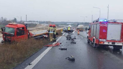 Ostrów Mazowiecka - Policja apeluje do kierowców o zachowanie ostrożności na dro