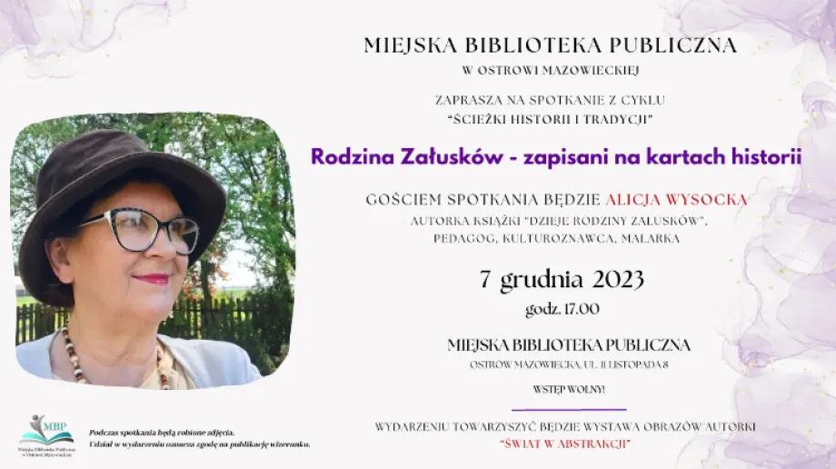 Fot. Miejska Biblioteka Publiczna im. Marii Dąbrowskiej w Ostrowi Mazowieckiej